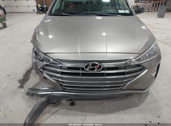 KMHD84LF6LU951328 2020 HYUNDAI ELANTRA Gray Widok zestawu wskaźników