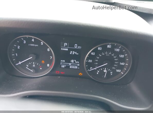 KMHD84LF7HU068748 2017 HYUNDAI ELANTRA Черный Вид задних сидений