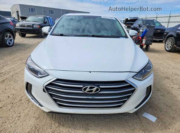 KMHD84LF7HU119522 2017 HYUNDAI ELANTRA White 