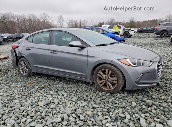 KMHD84LF7HU387325 2017 HYUNDAI ELANTRA Silver წინა მარჯვენა