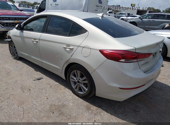 KMHD84LF7JU466564 2018 HYUNDAI ELANTRA Beige უკანა მარცხენა