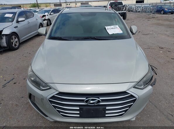 KMHD84LF7JU466564 2018 HYUNDAI ELANTRA Beige უკანა სალონის ხედი