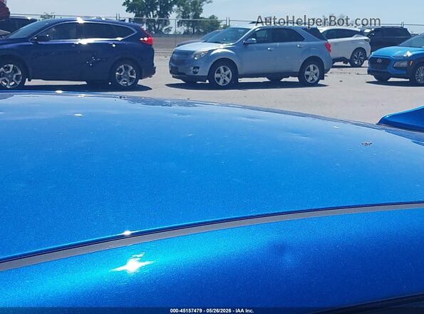 KMHD84LF7JU610372 2018 HYUNDAI ELANTRA Blue Widok z przodu