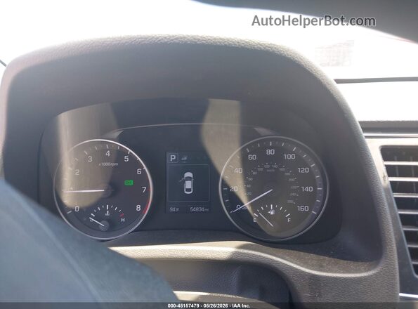 KMHD84LF7JU610372 2018 HYUNDAI ELANTRA Blue Widok tylnych siedzeń