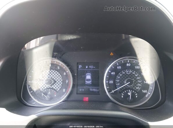 KMHD84LF7KU731081 2019 HYUNDAI ELANTRA Black Widok tylnych siedzeń