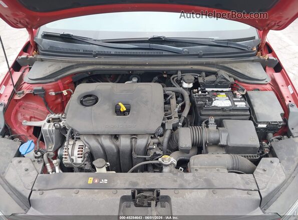 KMHD84LF7LU013659 2020 HYUNDAI ELANTRA Red Vista trasera