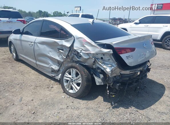 KMHD84LF7LU016111 2020 HYUNDAI ELANTRA Silver Հետևի ձախ