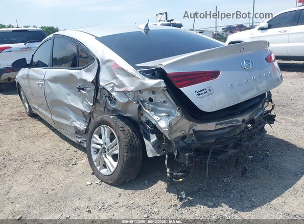 KMHD84LF7LU016111 2020 HYUNDAI ELANTRA Silver 
