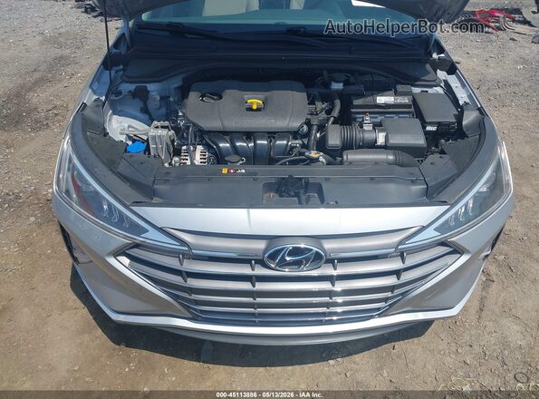 KMHD84LF7LU016111 2020 HYUNDAI ELANTRA Silver Հետևի տեսք