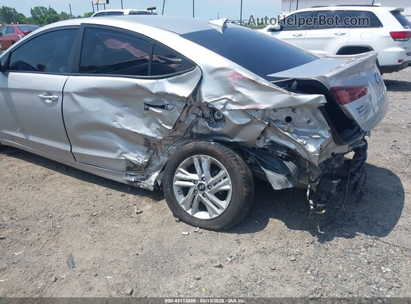 KMHD84LF7LU016111 2020 HYUNDAI ELANTRA Silver 
