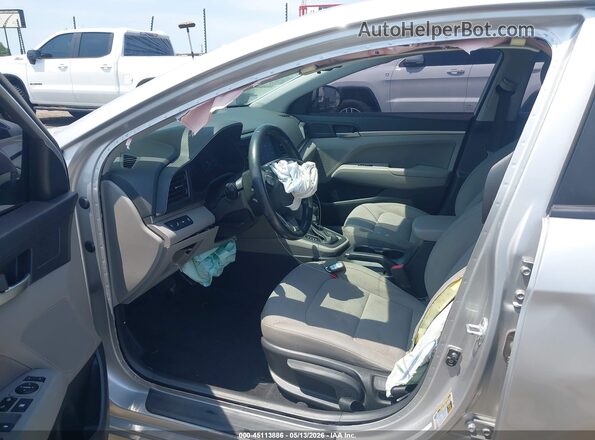 KMHD84LF7LU016111 2020 HYUNDAI ELANTRA Silver 
