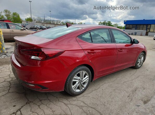 KMHD84LF7LU022345 2020 HYUNDAI ELANTRA Red Rear right