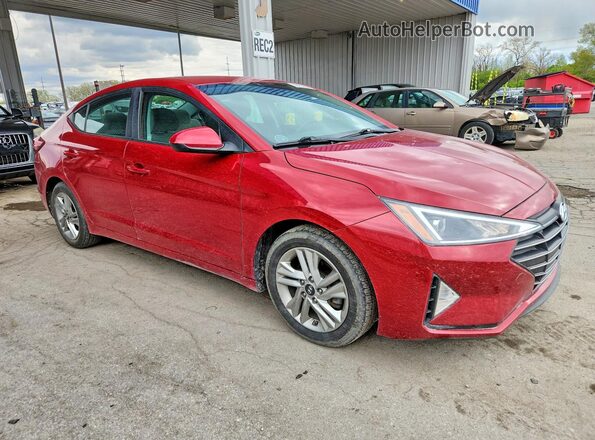 KMHD84LF7LU022345 2020 HYUNDAI ELANTRA Red Front right