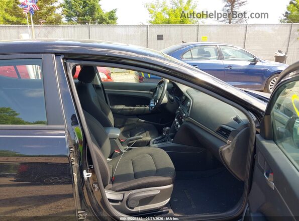 KMHD84LF7LU073442 2020 HYUNDAI ELANTRA Black Front interior view
