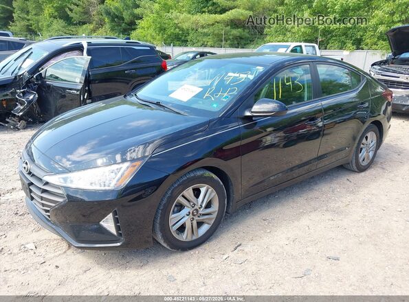 KMHD84LF7LU073442 2020 HYUNDAI ELANTRA Black Front left