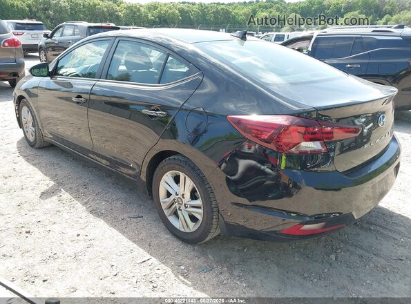 KMHD84LF7LU073442 2020 HYUNDAI ELANTRA Black Rear left