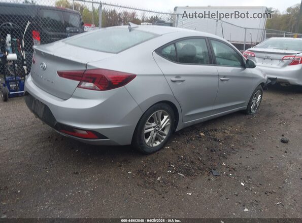 KMHD84LF7LU078706 2020 HYUNDAI ELANTRA Серебряный Задняя правая четверть