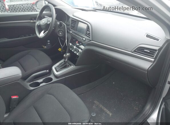 KMHD84LF7LU078706 2020 HYUNDAI ELANTRA Серебряный Вид салона спереди