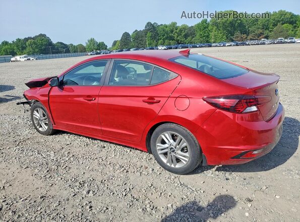 KMHD84LF7LU995239 2020 HYUNDAI ELANTRA Red Задня ліва чверть