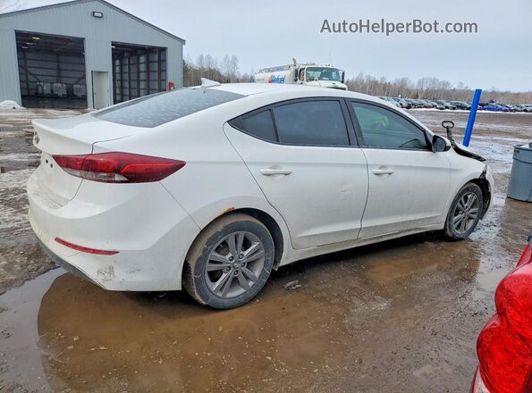 KMHD84LF8HU343611 2017 HYUNDAI ELANTRA White უკანა მარჯვენა