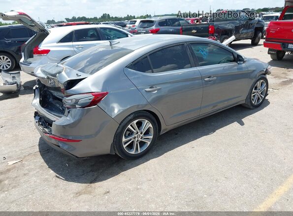 KMHD84LF8JU448929 2018 HYUNDAI ELANTRA Gray Tył prawy