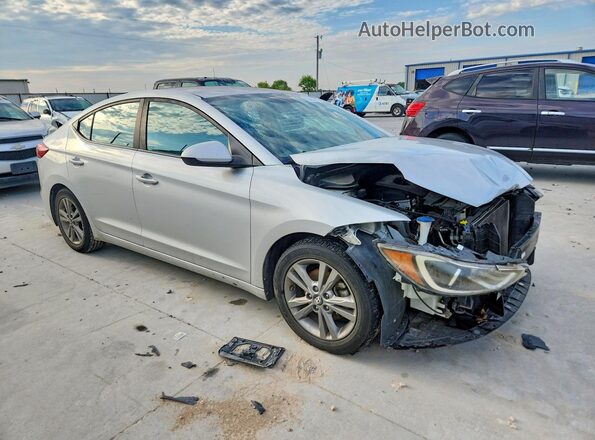 KMHD84LF8JU475547 2018 HYUNDAI ELANTRA Silver 