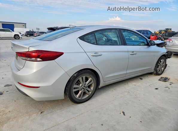 KMHD84LF8JU475547 2018 HYUNDAI ELANTRA Silver 