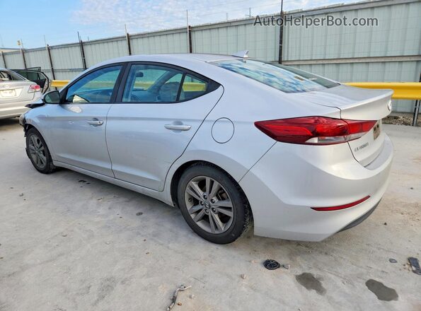 KMHD84LF8JU475547 2018 HYUNDAI ELANTRA Silver 