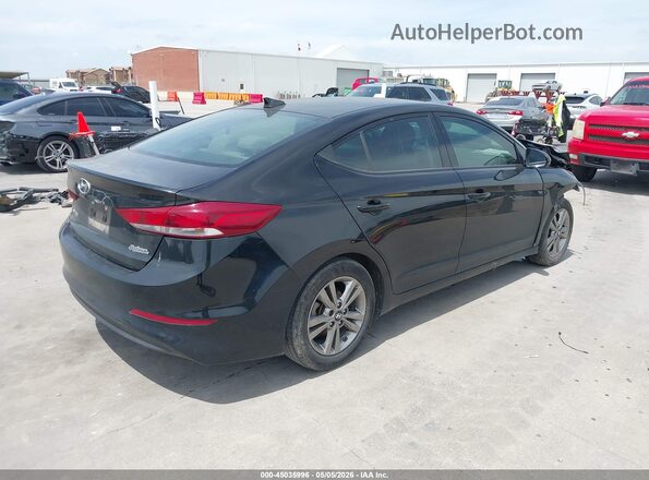 KMHD84LF8JU679071 2018 HYUNDAI ELANTRA Black Trasero derecho