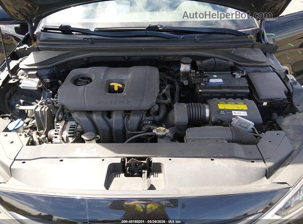 KMHD84LF8KU741702 2019 HYUNDAI ELANTRA Black Widok z tyłu