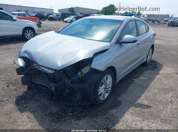 KMHD84LF8LU929377 2020 HYUNDAI ELANTRA Silver Przód lewy