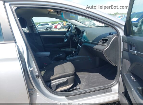 KMHD84LF8LU929377 2020 HYUNDAI ELANTRA Silver Widok wnętrza z przodu