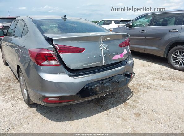 KMHD84LF9KU772585 2019 HYUNDAI ELANTRA Серый Вид спереди