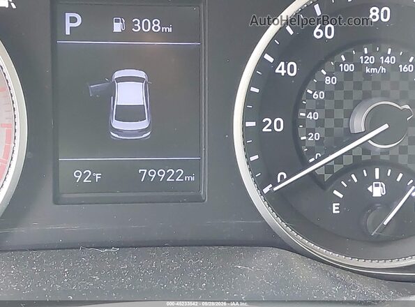 KMHD84LF9KU772585 2019 HYUNDAI ELANTRA Серый Вид задних сидений
