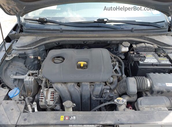KMHD84LF9KU772585 2019 HYUNDAI ELANTRA Серый Вид сзади