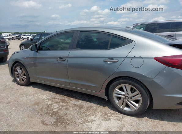 KMHD84LF9KU772585 2019 HYUNDAI ELANTRA Серый Панорамный вид салона 360°