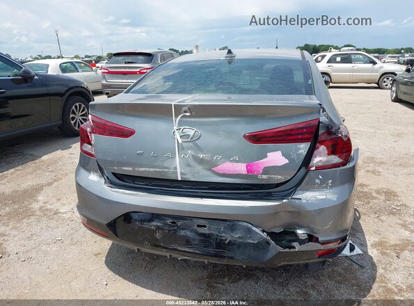 KMHD84LF9KU772585 2019 HYUNDAI ELANTRA Серый 