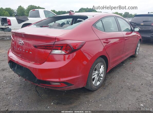 KMHD84LF9LU002548 2020 HYUNDAI ELANTRA Red 