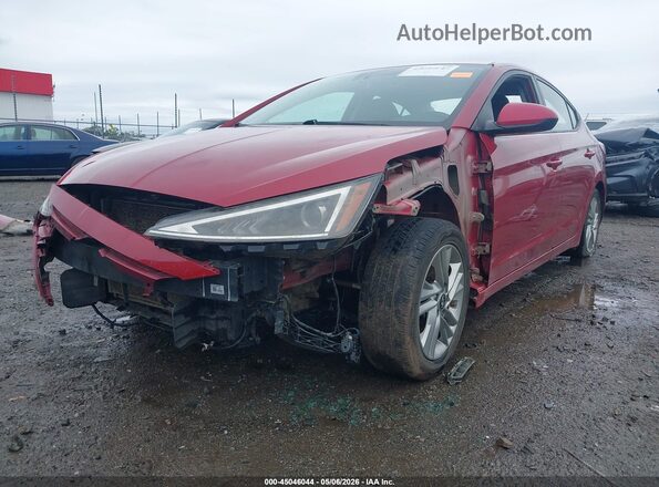 KMHD84LF9LU002548 2020 HYUNDAI ELANTRA Red 