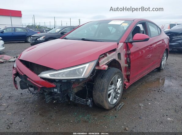 KMHD84LF9LU002548 2020 HYUNDAI ELANTRA Red 