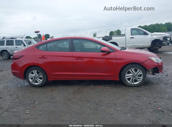 KMHD84LF9LU002548 2020 HYUNDAI ELANTRA Red 
