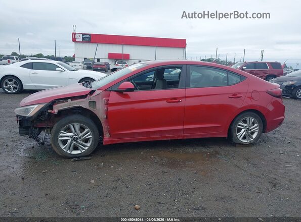 KMHD84LF9LU002548 2020 HYUNDAI ELANTRA Red 