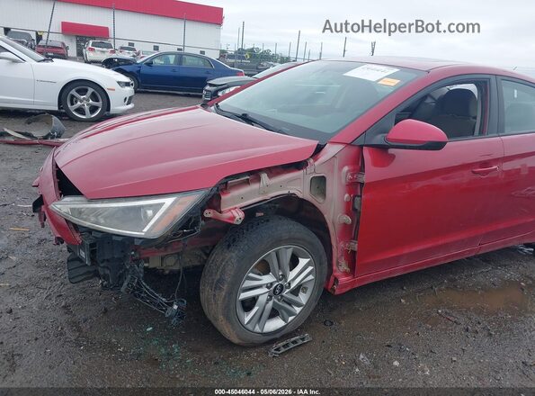 KMHD84LF9LU002548 2020 HYUNDAI ELANTRA Red 