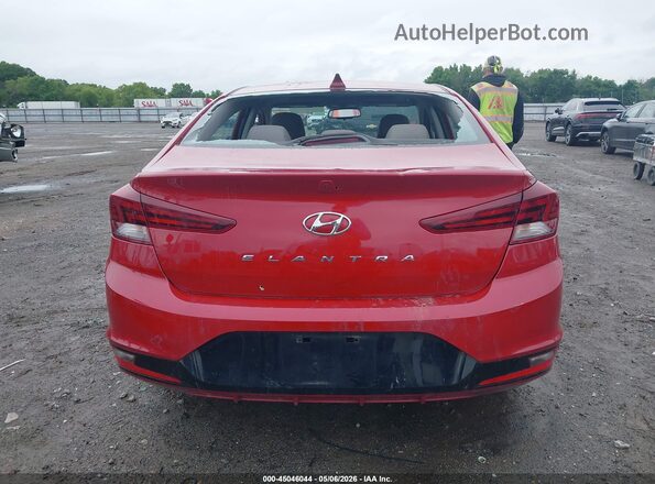 KMHD84LF9LU002548 2020 HYUNDAI ELANTRA Red 
