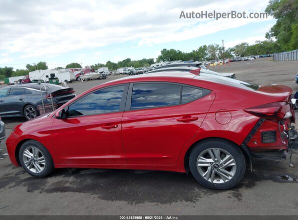 KMHD84LF9LU995078 2020 HYUNDAI ELANTRA Red 360 interior view