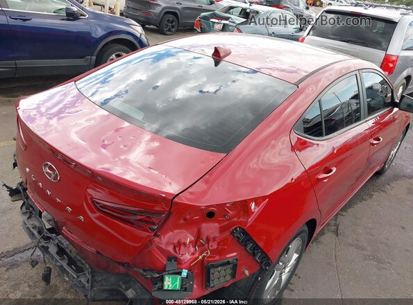 KMHD84LF9LU995078 2020 HYUNDAI ELANTRA Red 