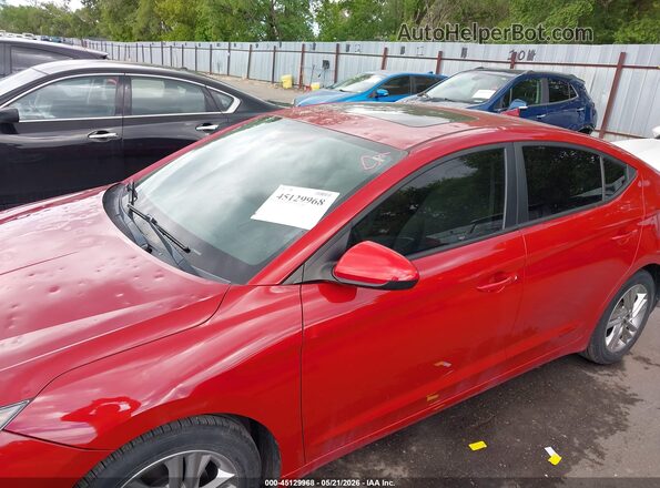 KMHD84LF9LU995078 2020 HYUNDAI ELANTRA Red 