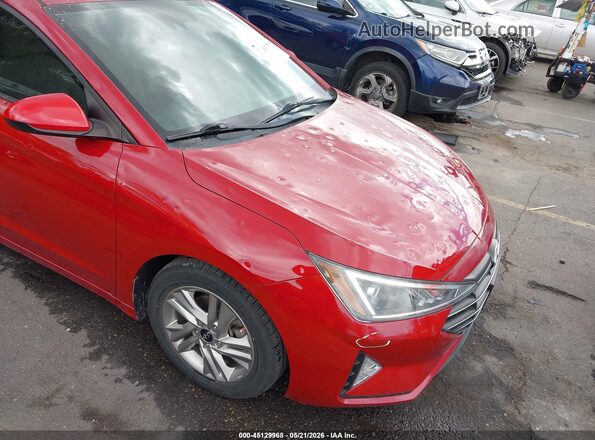 KMHD84LF9LU995078 2020 HYUNDAI ELANTRA Red 