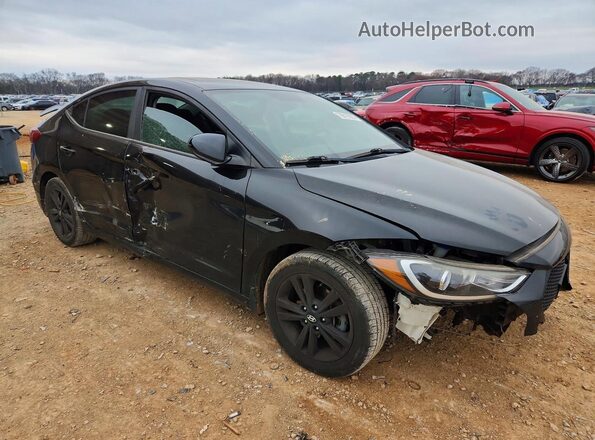 KMHD84LFXHU240674 2017 HYUNDAI ELANTRA Black 
