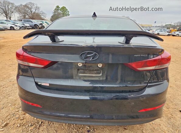 KMHD84LFXHU240674 2017 HYUNDAI ELANTRA Black 